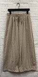 Size Large Ladies Brown Gingham bohme Pants