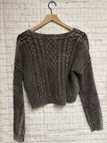 Size Medium Ladies Gray Aeropostale Sweater
