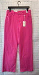 Size 13 Ladies Pink Denim Judy Blue Jeans