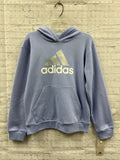Size 10-12 Girl's Light Blue Adidas Hoodie