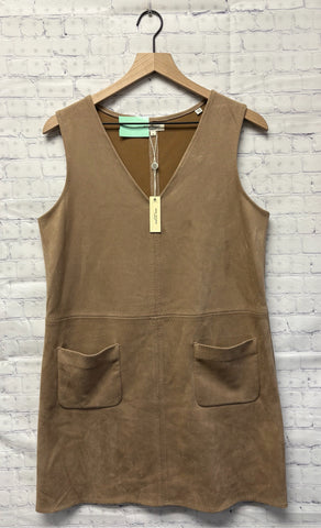 Size Large Ladies Taupe Max Studio Tank Dress