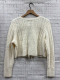 Size Large Ladies White A NEW DAY Cardigan