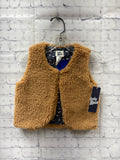 Size 18 Months Girl's Brown FUR Oshkosh Vest