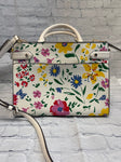 Ladies Cream Floral Kate Spade Purse