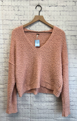 Size Small Ladies Pink free people Sweater