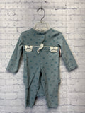 Size 12 Months Girl's Blue Print Carters Pantset