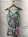 Size Medium Ladies Green Camoflage Aerie Romper