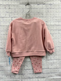 Size 24 Months Girl's Pink Carters Pantset