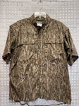 Size Small Men's Green Camoflage Drake Shirt