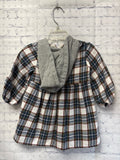 Size 12-18 Months Girl's Blue Plaid Zara Dress