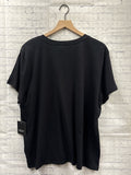 Size 2X Ladies Black Simply Vera Top