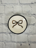 White Properly Improper Ring Dish