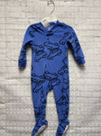 Size 18 Months Boy's Blue Carters Sleeper