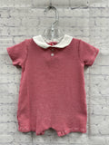 Size 12 Months Girl's Red Stripe Edgehill Collection Romper