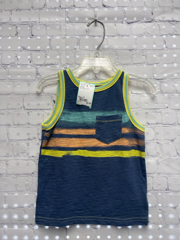 Size 2T Boy's Blue Oshkosh Tank Top