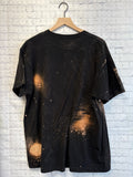 Size XL Ladies Black Print Top