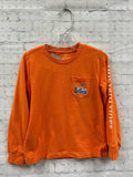 Size 4T Boy's Orange Print Vineyard Vines Top