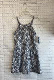 Size 11-12 Girl's Gray Print Abercrombie Tank Dress