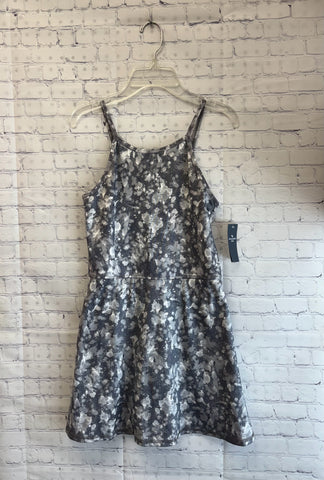 Size 11-12 Girl's Gray Print Abercrombie Tank Dress