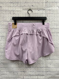 Size Large Ladies Purple Asics Workout Shorts