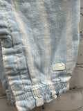 Size 6-9 Months Girl's Light Blue Stripe For all mankind Jumpsuit