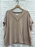 Size XL Ladies Brown ee:some Top