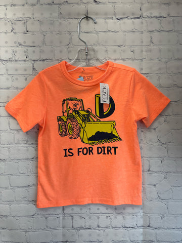 Size 3t Boy's Orange Place Top