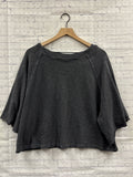 Size Large Ladies Gray Aerie Top