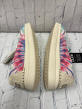 Size 5 Ladies Multi-Color Tie dye Hey dude Shoe