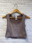 Size Medium Ladies Brown Tank Top