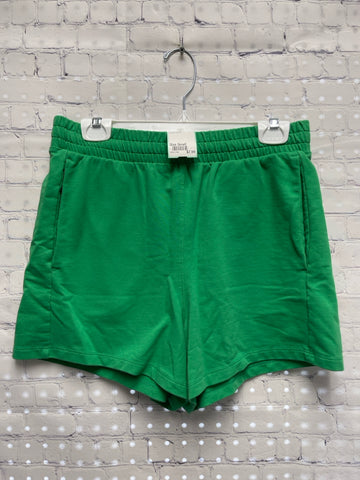 Size Small Ladies Green All In Motion Workout Shorts