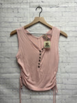 Size Large Ladies Pink POL Tank Top