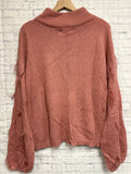 Size Large Ladies Pink Sweater