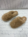 Size 7 Ladies Brown FUR Ugg Slipper