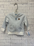 Size 3 Months Boy's White Stripe Carters Jacket