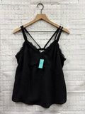 Size Medium Ladies Black Maurices Tank Blouse