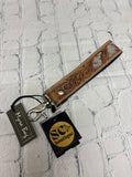 Ladies Brown Cow MYRA Key Fob