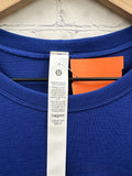 Size 4 Ladies Blue lulu lemon Workout Top
