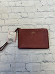 Size Small Ladies Maroon Coach Wallet