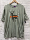 Size XL Men's Green Print Top