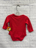 Size 12 Months Unisex Red Onesie
