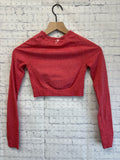 Size X-Small Ladies Red GYMSHARK Workout Top