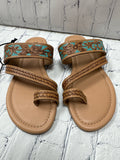 Size 8 Ladies Brown MYRA Sandal