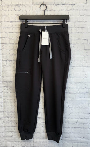 Size XXS Ladies Black FIGS Scrub Pants