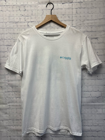 Size Medium Men's White Columbia Top