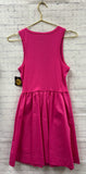 Size Medium Ladies Hot Pink Zenana Tank Dress
