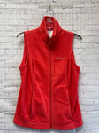 Size Small Ladies Red Fleece Columbia Vest