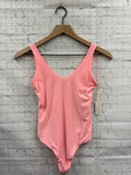 Size Small Ladies Pink Aerie Bodysuit