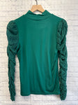 Size Small Ladies Green MAEVE Top