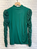 Size Small Ladies Green MAEVE Top